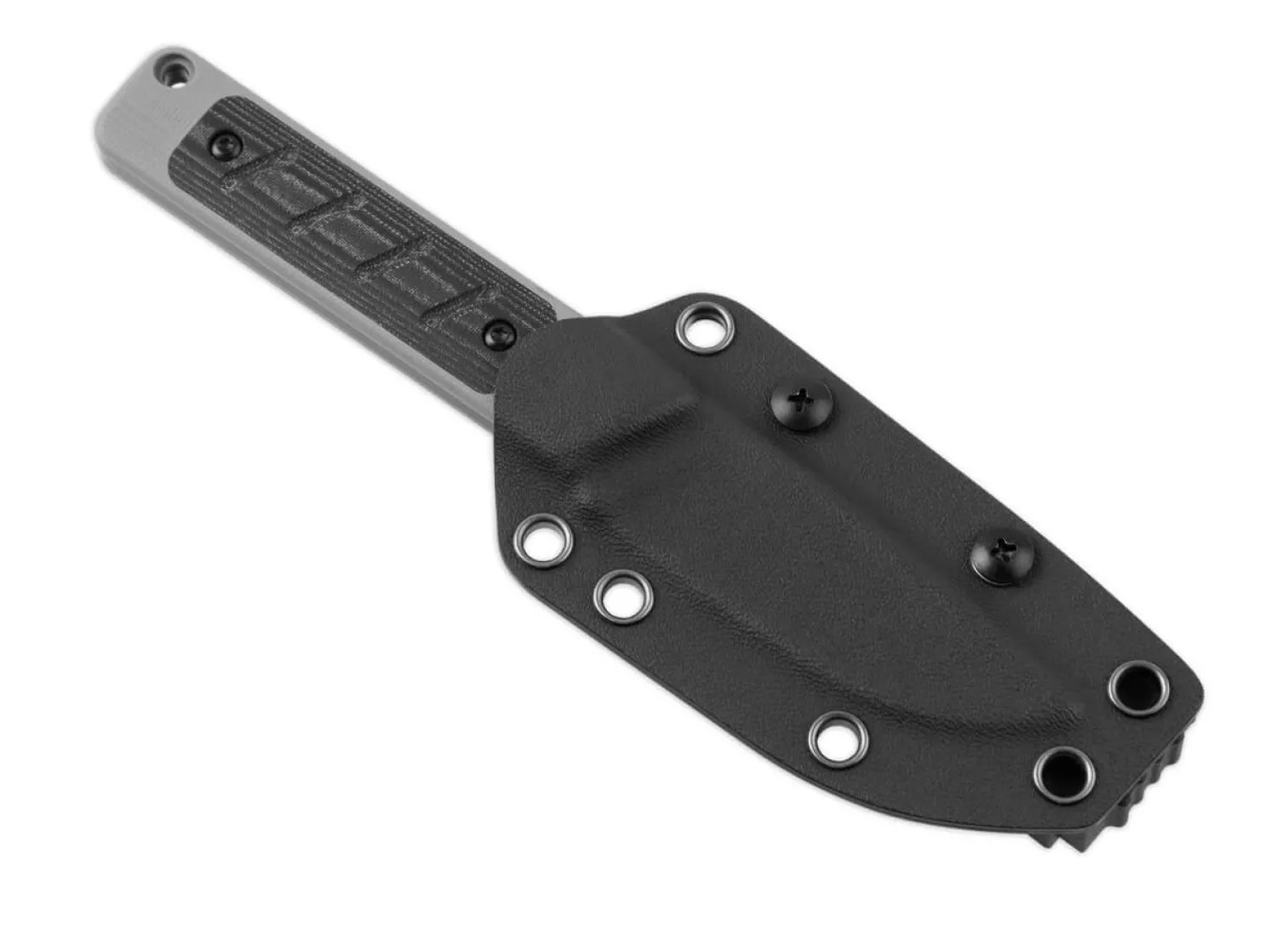 Smolt G10 Grey Micarta Black>Kizer Hot