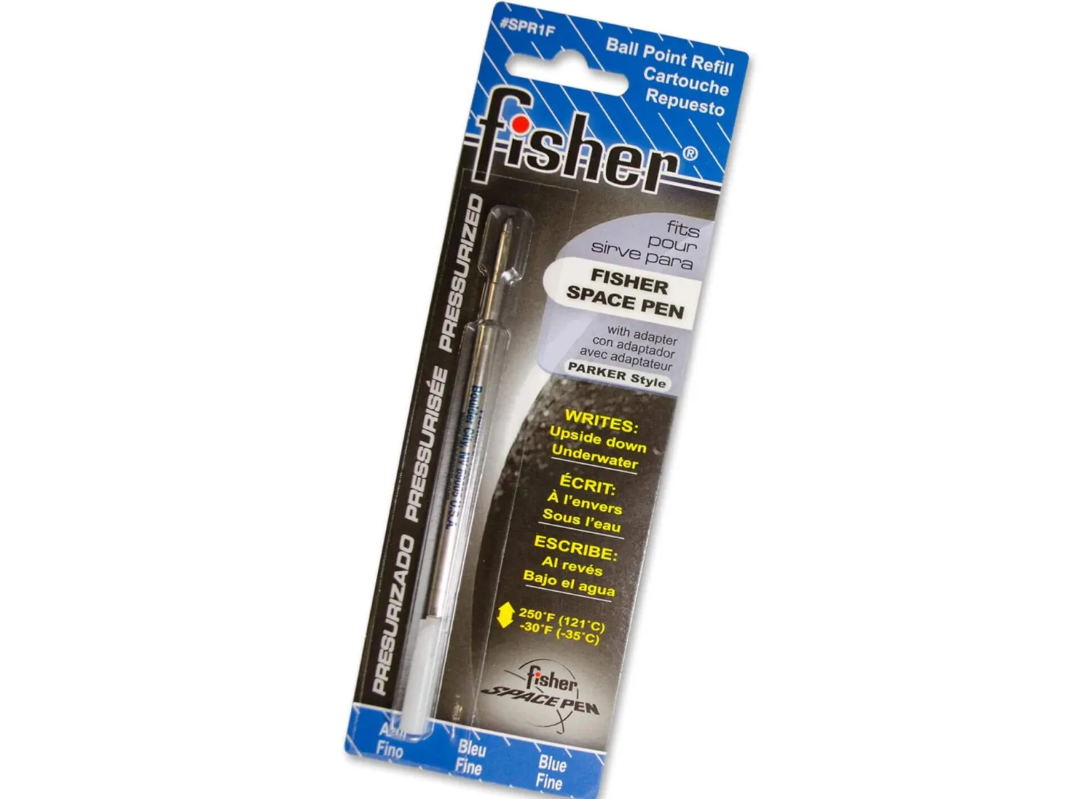 Space Pen Mine #Pr4 Blau Fein>Fisher Hot