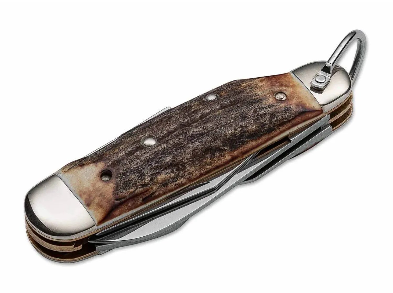 Sportmesser Hirschhorn>Böker Manufaktur Solingen New