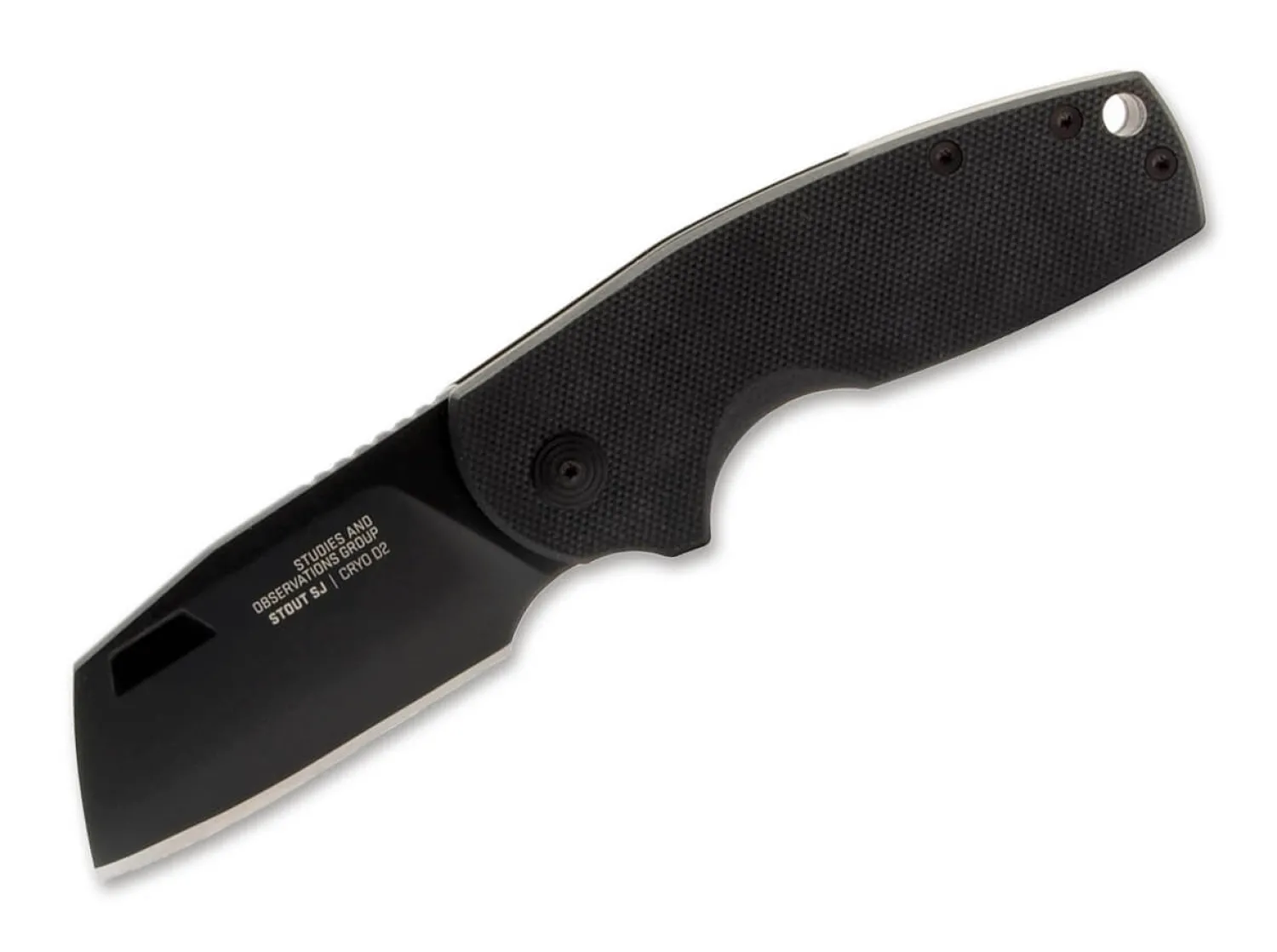 Stout SJ Cleaver Blackout>SOG Outlet