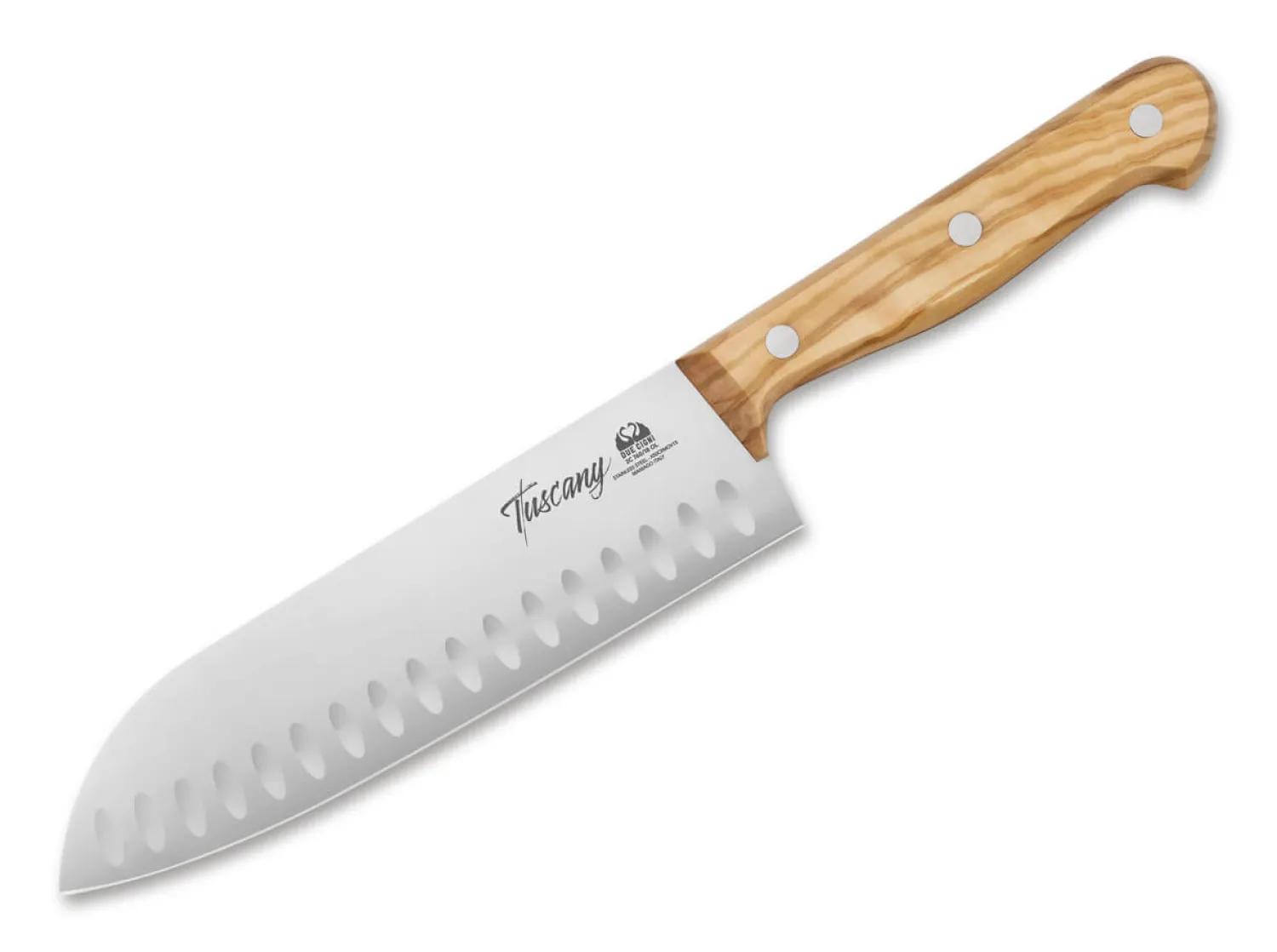 Tuscany Santoku Olive>Due Cigni