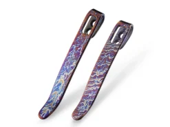 Two Flamed Titanium Clips T002A>CIVIVI Sale