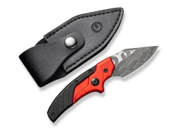 Typhoeus Aluminum Red & Black Damascus>CIVIVI Discount