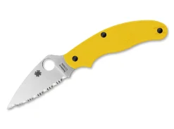 UK Penknife Salt Serrated Yellow>Spyderco New
