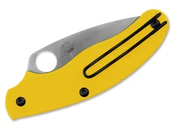 UK Penknife Salt Serrated Yellow>Spyderco New