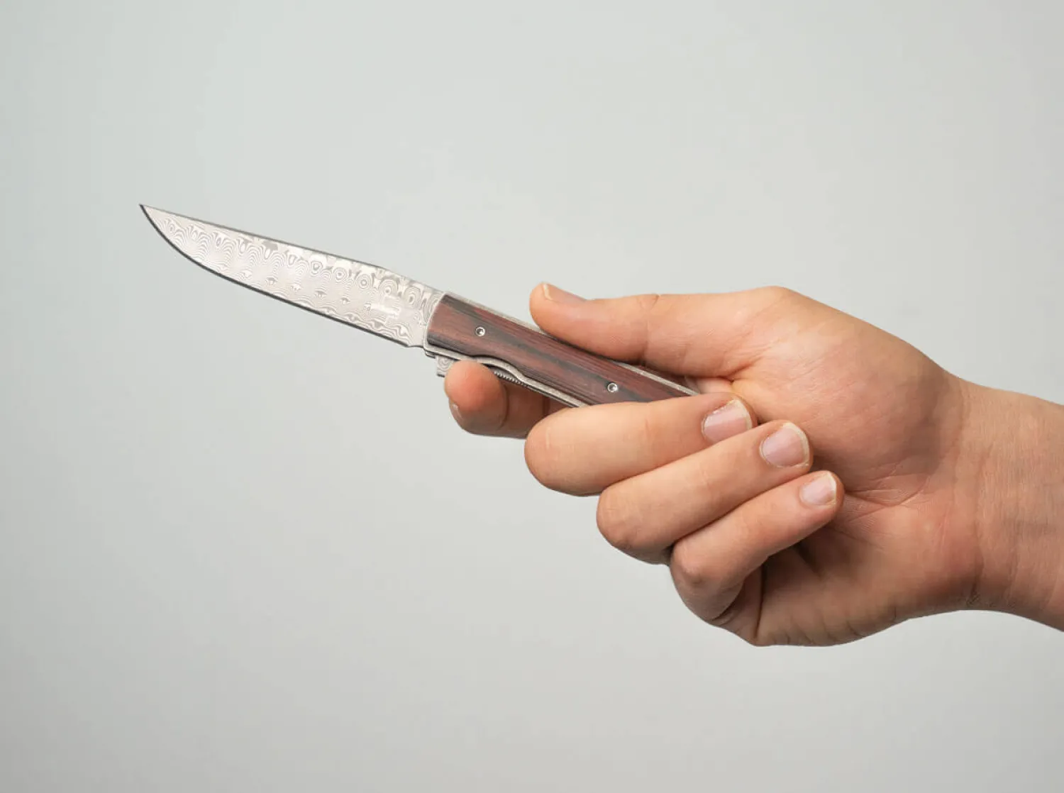 Urban Trapper Cocobolo Damast>Böker Plus Hot