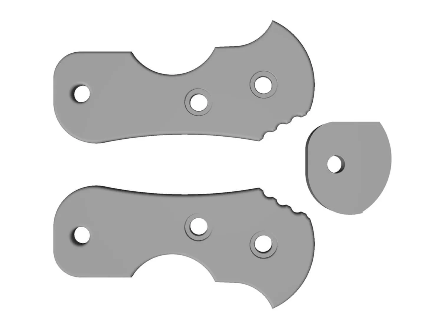 Urd 2.0 Dreifingergriff 3D-Modell>Böker Plus Discount