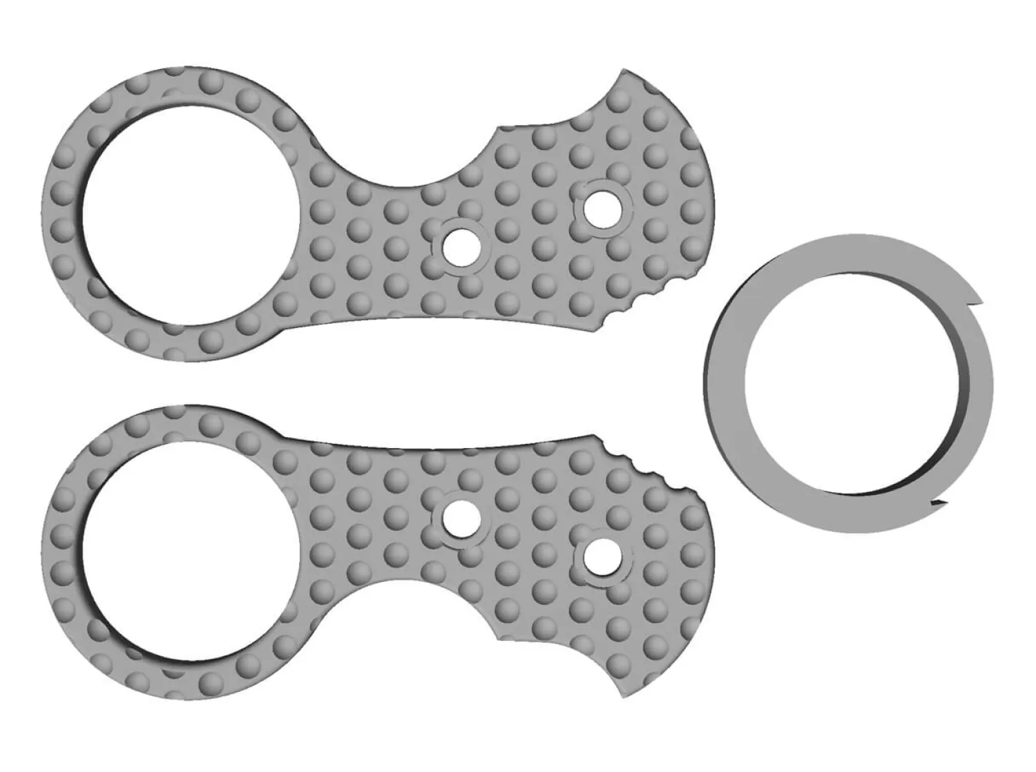 Urd 2.0 Großer Ringgriff 3D-Modell>Böker Plus Best