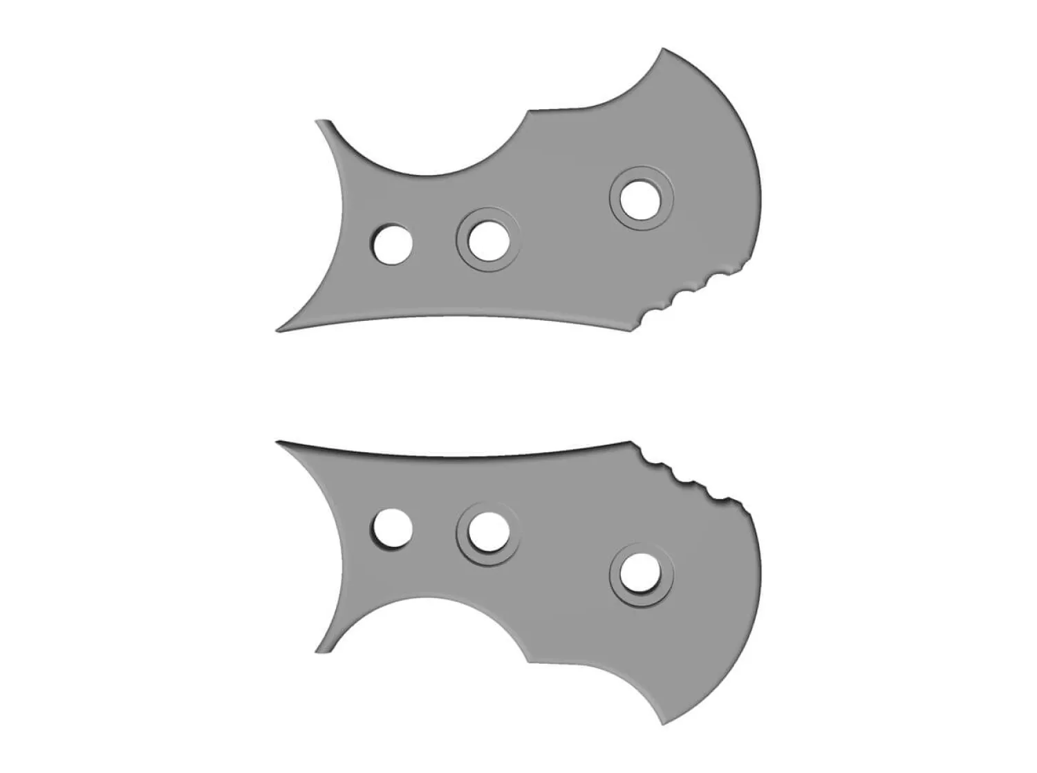 Urd 2.0 Zweifingergriff 3D-Modell>Böker Plus Clearance