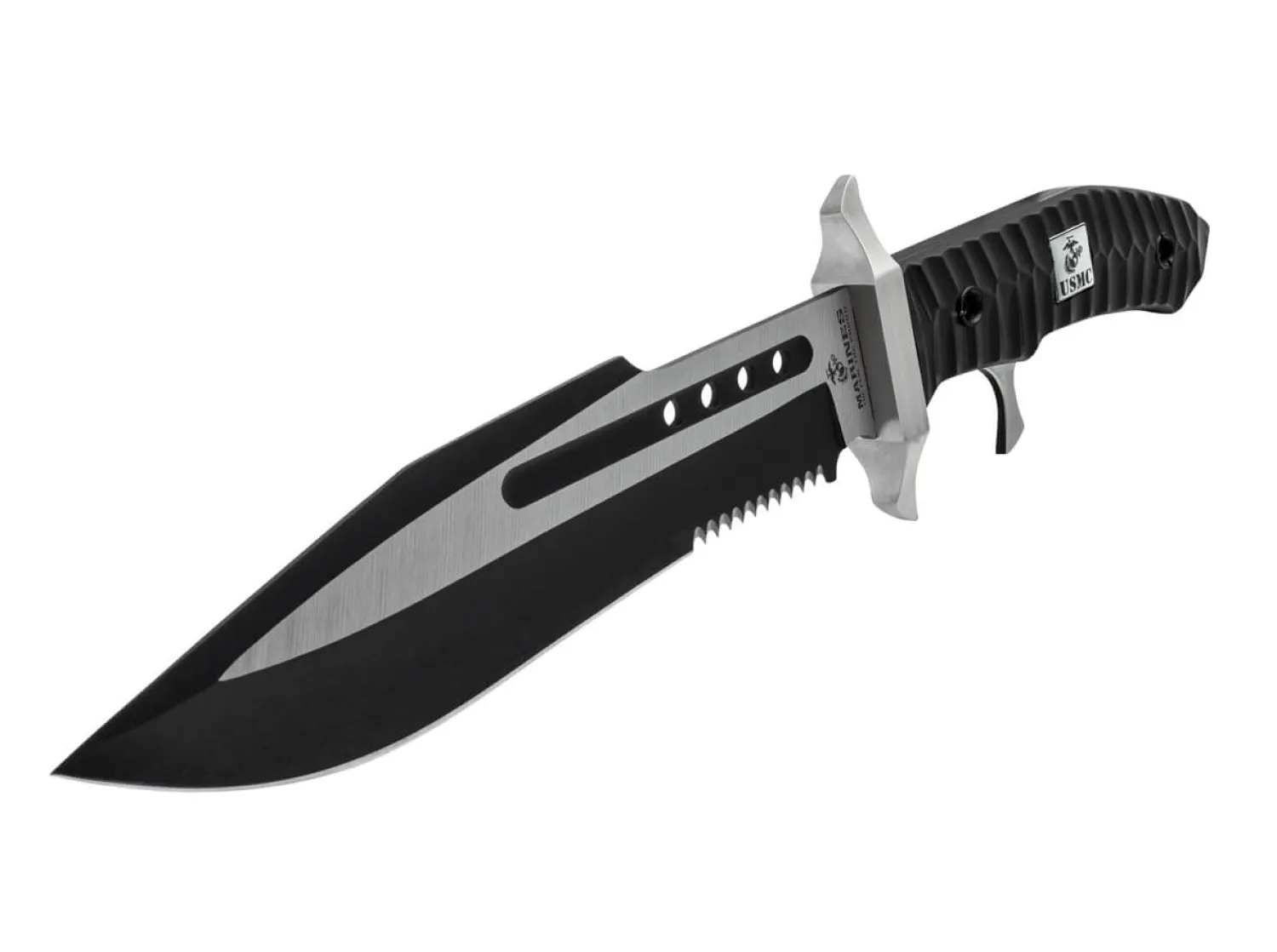 USMC Commando Bowie Silver>United Cutlery Hot
