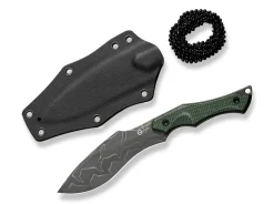 Vaquita II Micarta Green Damascus><noscript><img width=