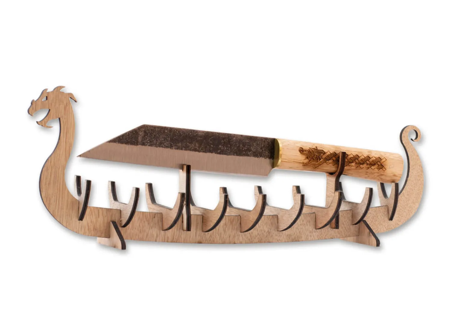 Viking Drakkar Knife Stand>Condor Sale