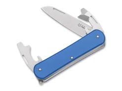 Vulpis 130-3 Aluminum Sky Blue>Fox Knives Clearance