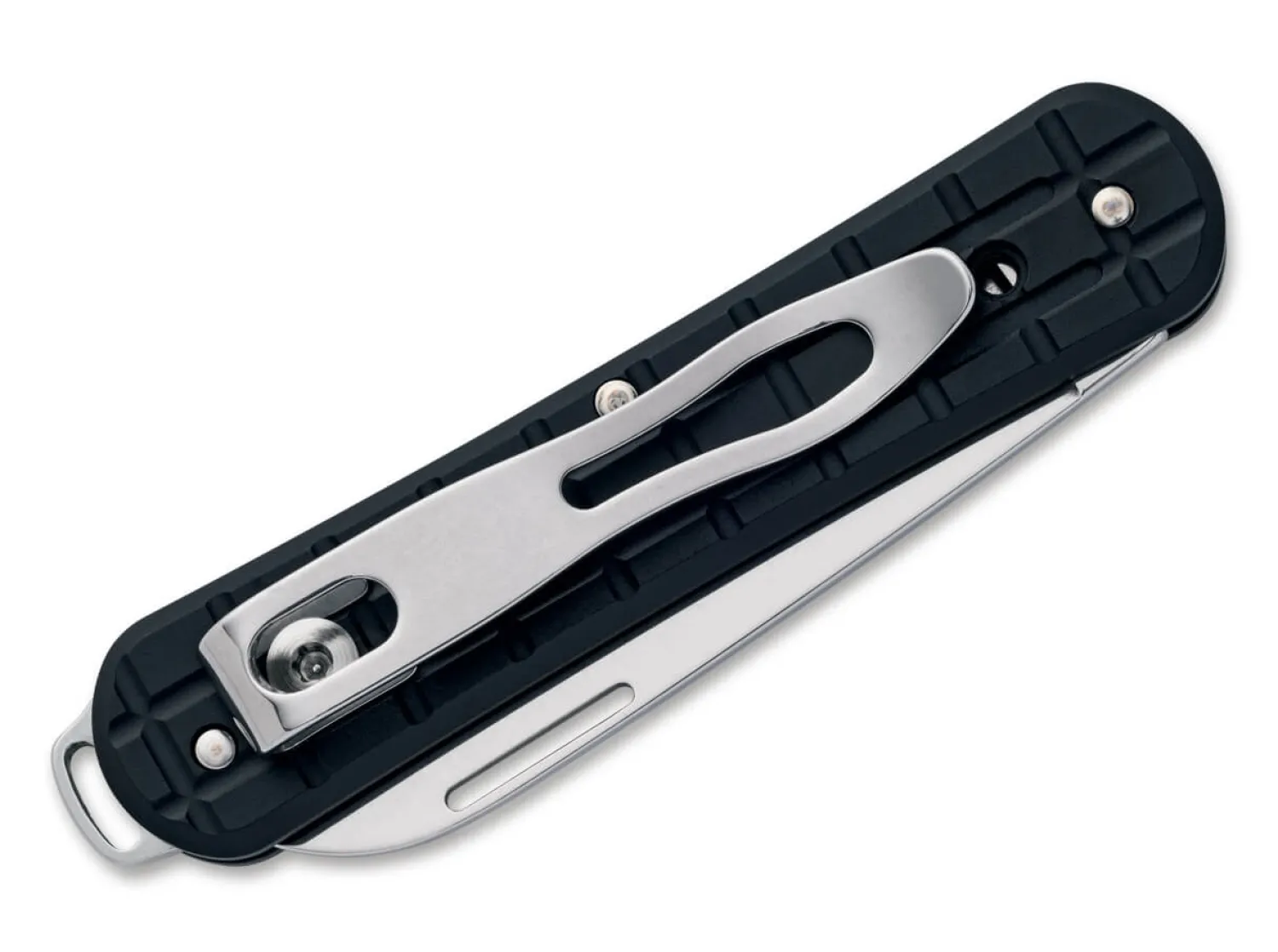 Vulpis 130 Grenade Pattern Aluminum Black>Fox Knives Discount