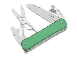 Vulpis 130-F4 Aluminum OD Green>Fox Knives New
