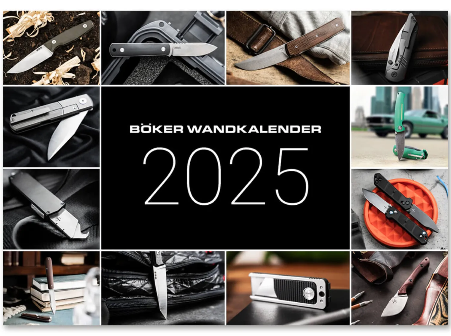 Wandkalender 2025>Böker Manufaktur Solingen New