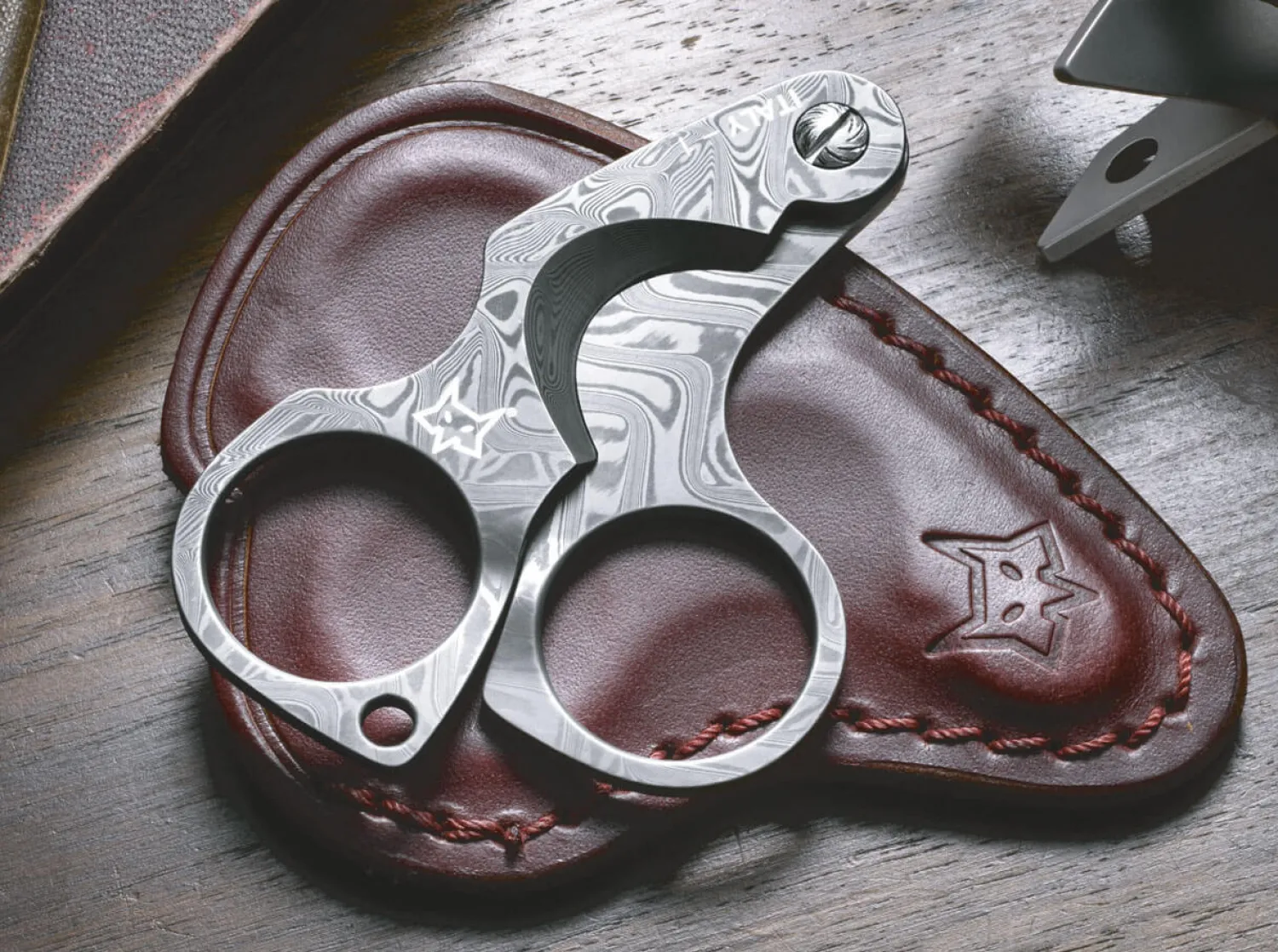 Zigarrenschneider Figaro Damast>Fox Knives New